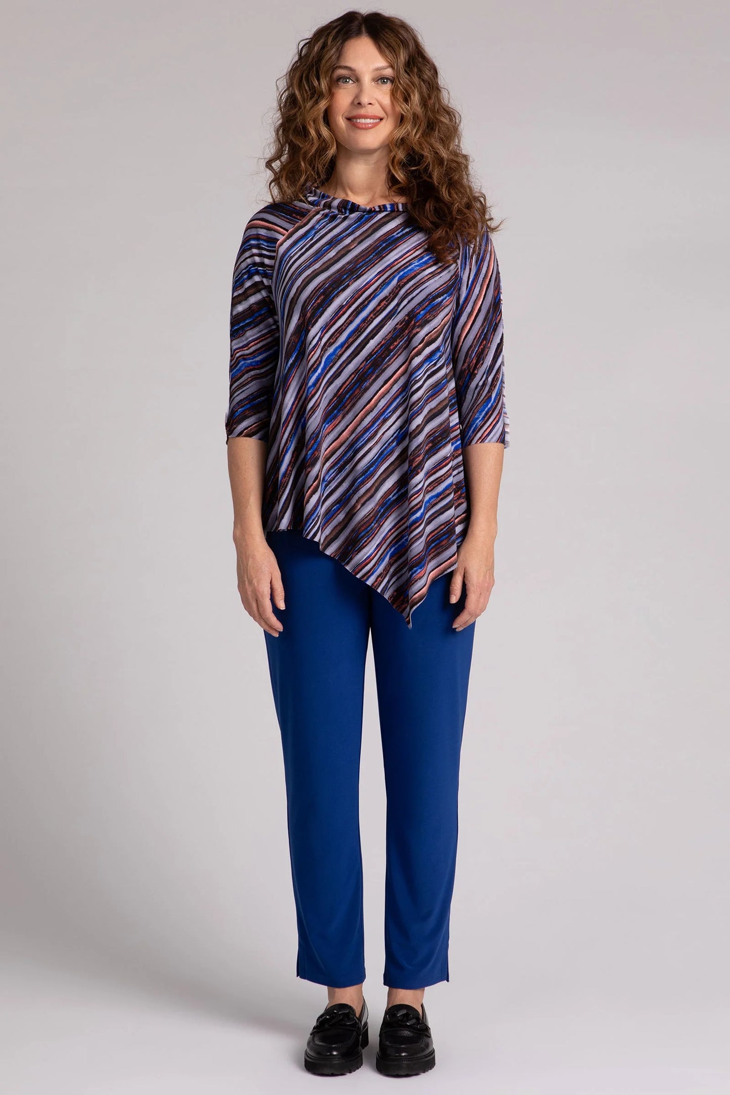 Raglan Handkerchief Top, Print D