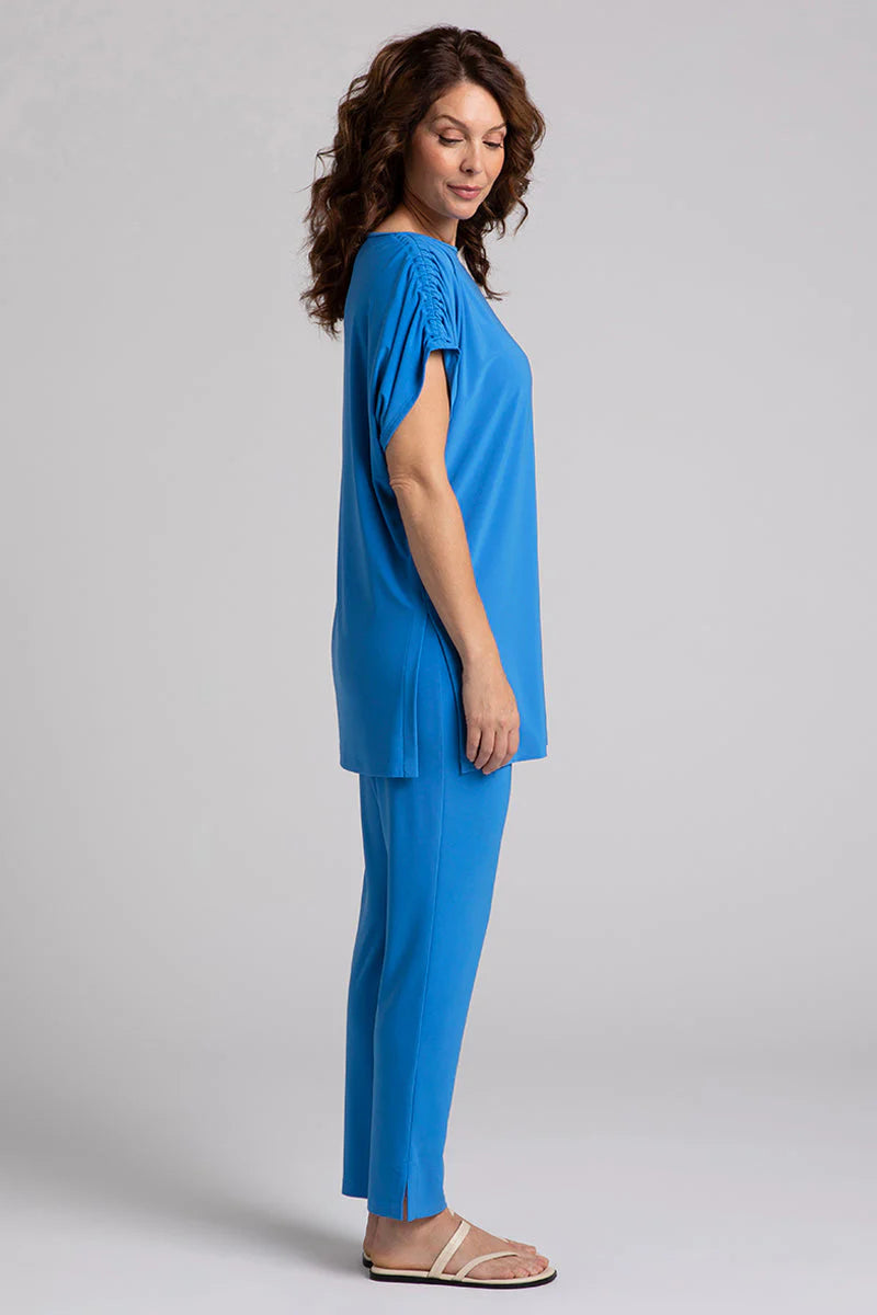 C - Revelry Tunic with Ruched Shoulder