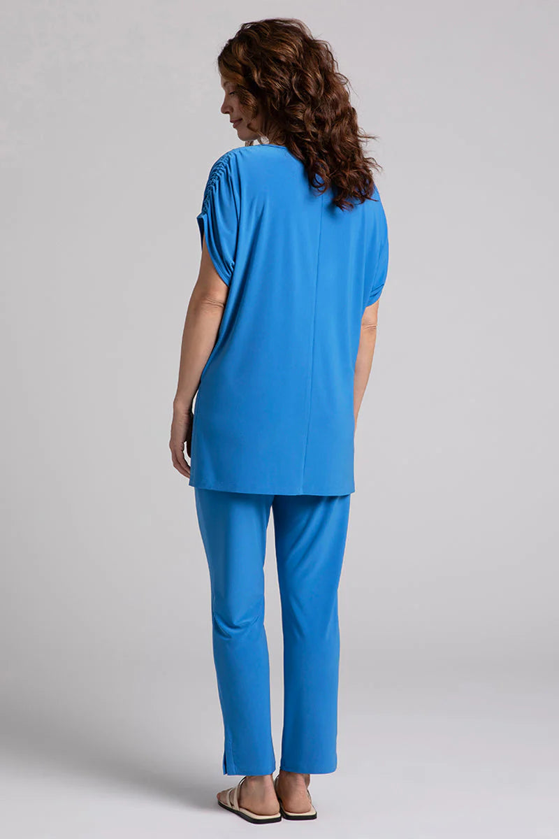 C - Revelry Tunic with Ruched Shoulder