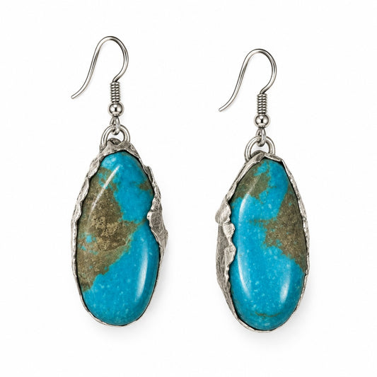 Earrings - Kingman Turquoise