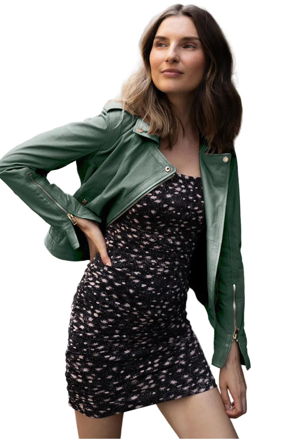 Sinta RF Leather Jacket