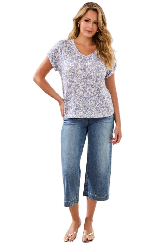 Cap Sleeve Wear Two Ways Top