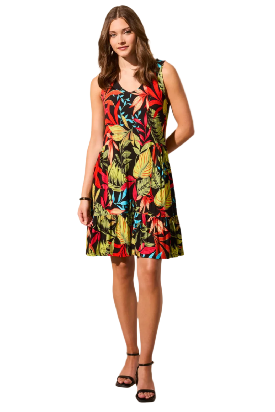 Printed Sleeveless Dress