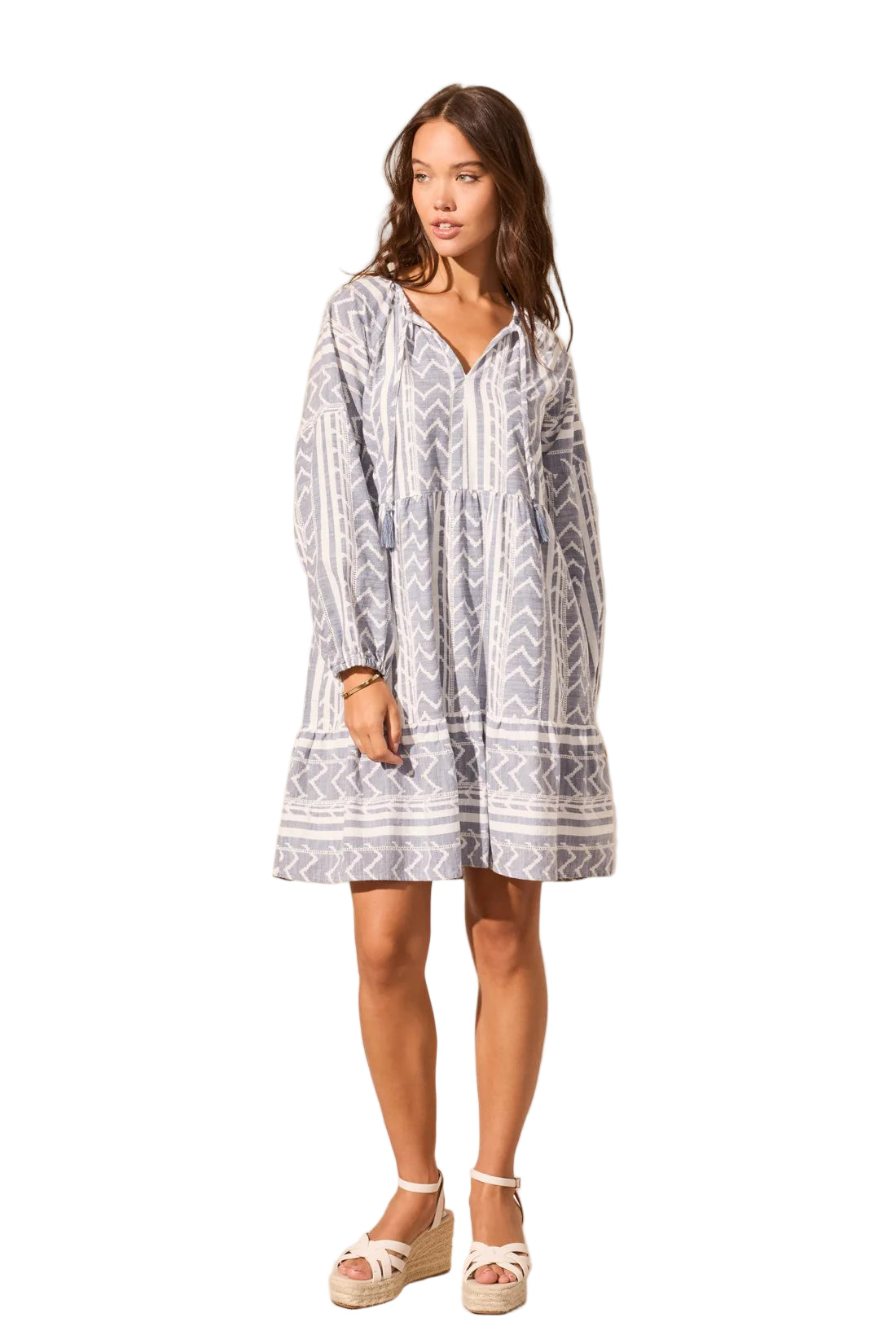 Lined Multi Cut Dress