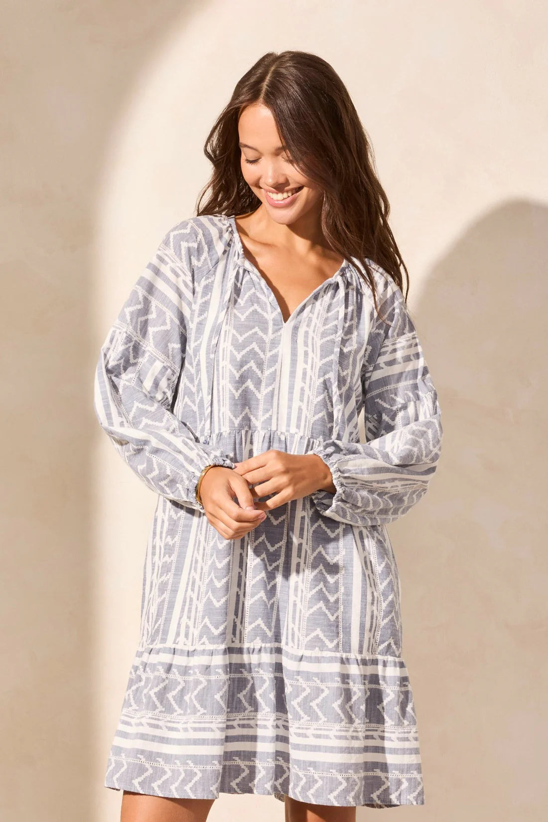 Lined Multi Cut Dress