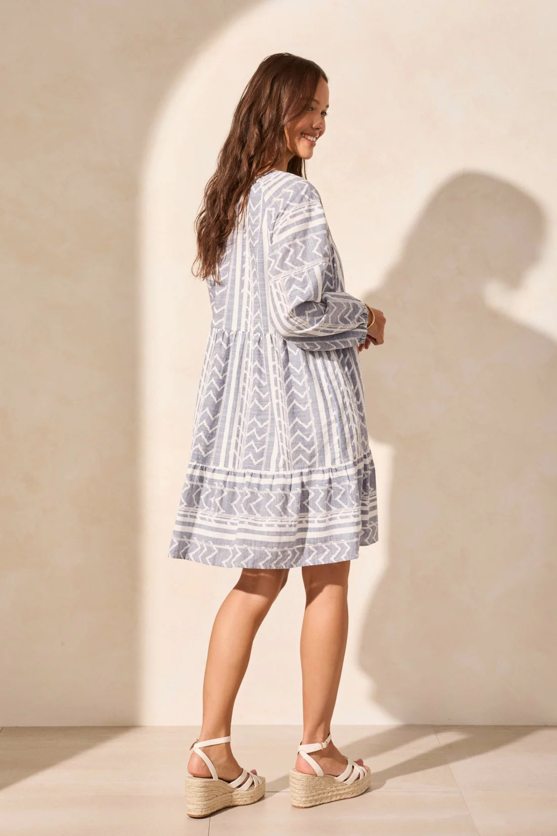 Lined Multi Cut Dress