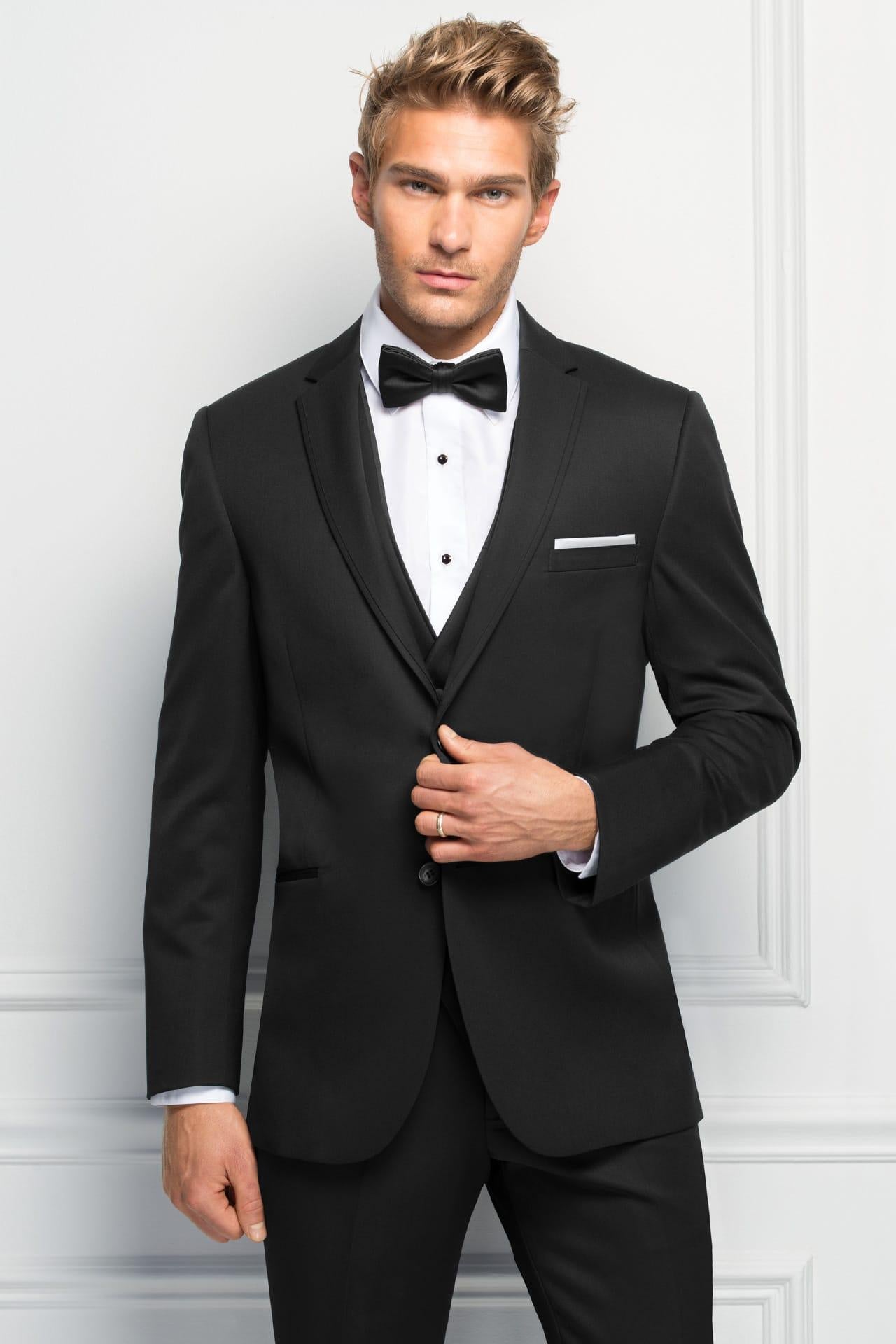 Michael Kors Sterling Ultra Slim Wedding Suit Black