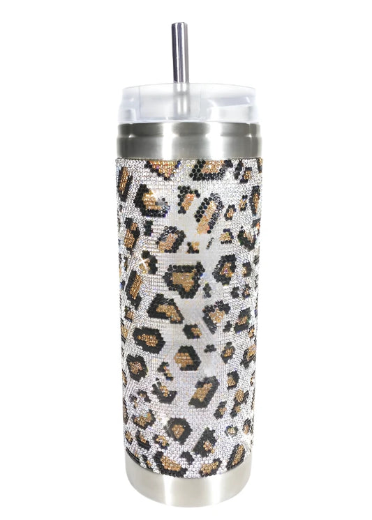 Wild Leopard Lux Collection Tumbler