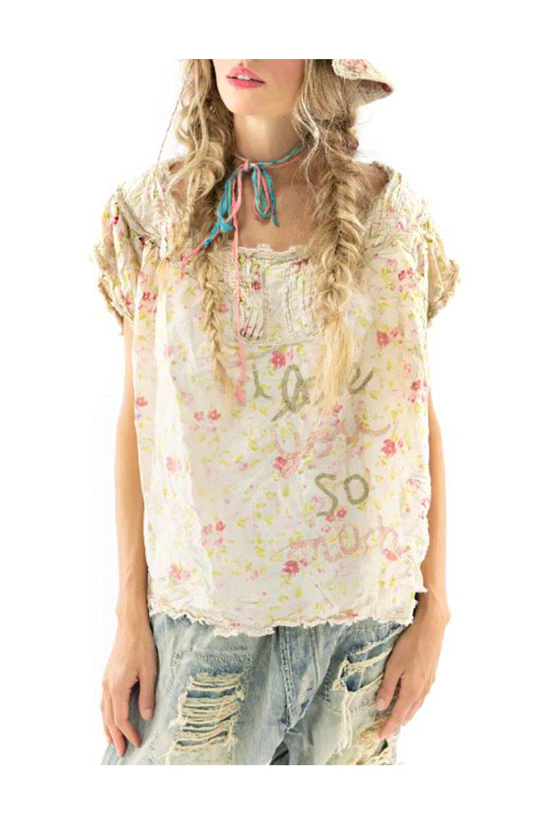 Printed Ottilia Top