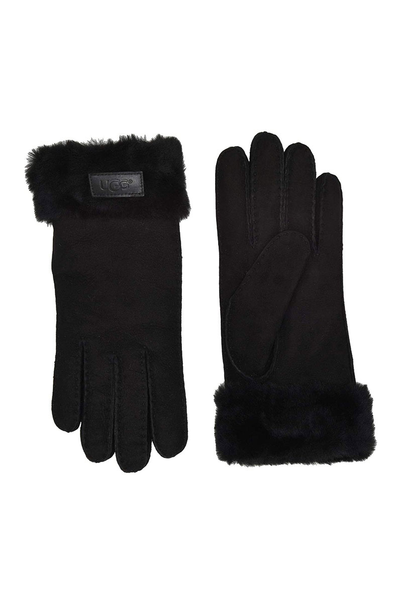 Turn Cuff Sheepskin Gloves