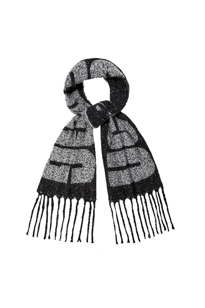 Woven Ugg Logo Scarf