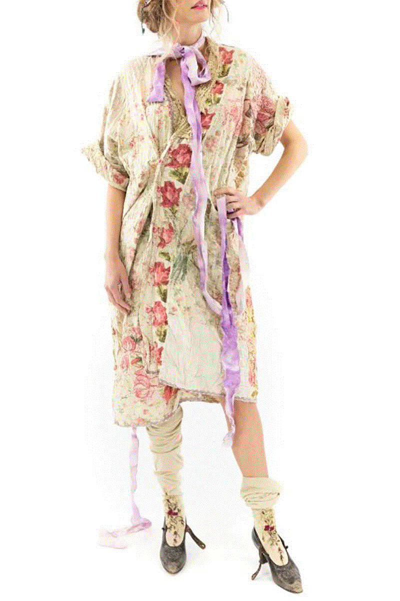 Floral Patchwork Vijji Kimono