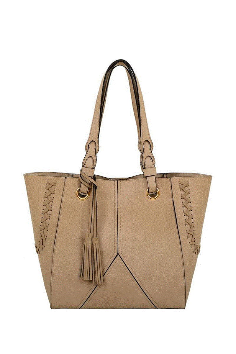 Amberly Whipstitch Tote