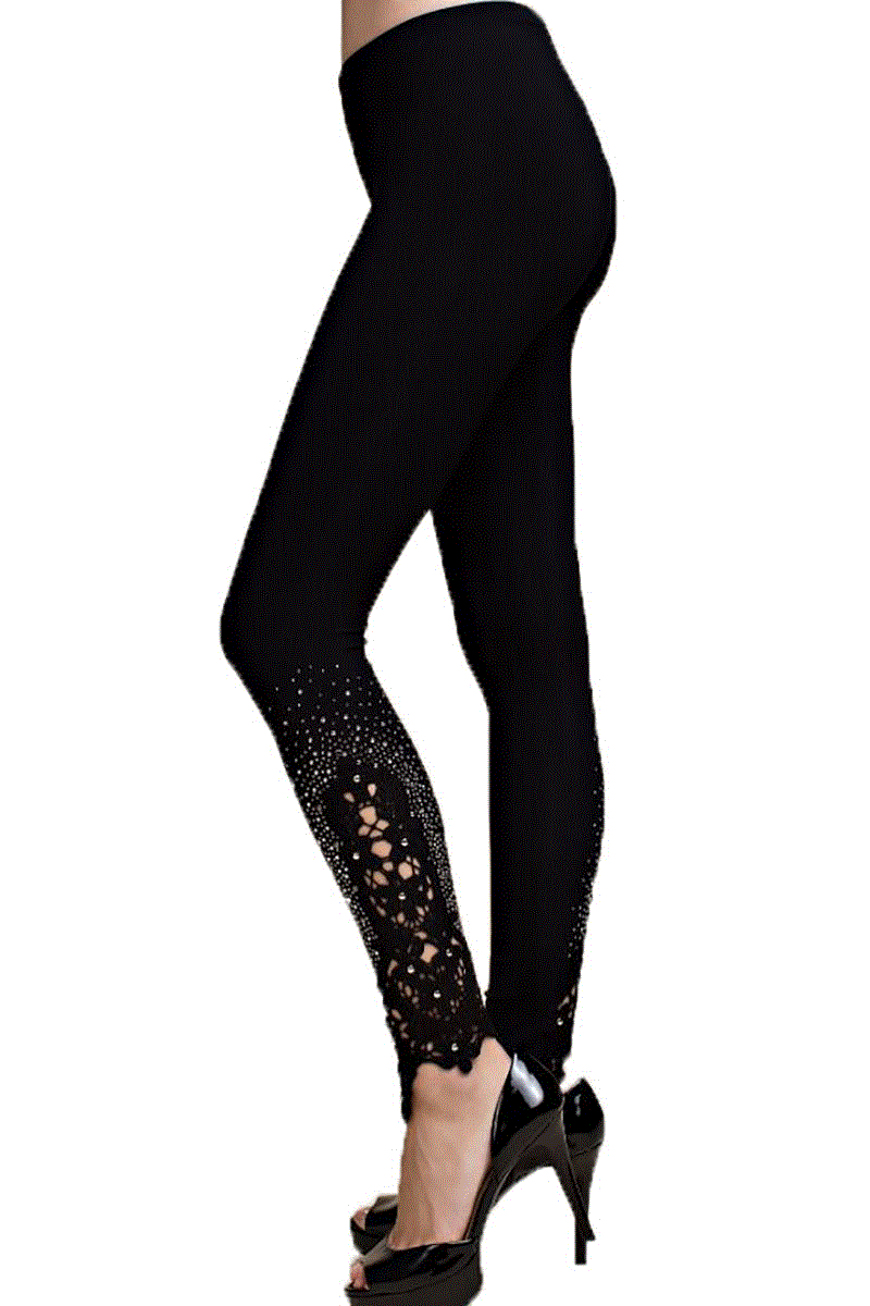 Sidestreet Boutique :: Shop By Brand :: Vocal :: Leggings with Lace ...