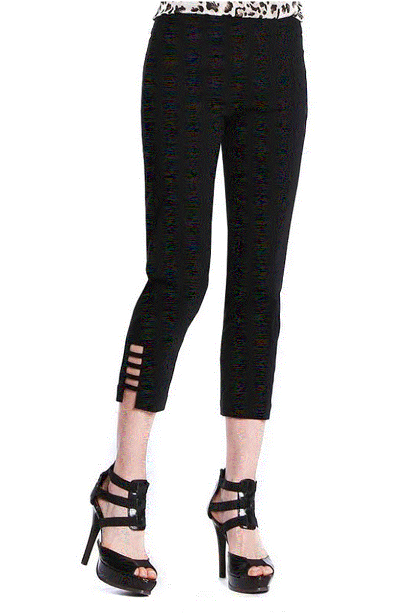 Crop Pant with Ladder Straps