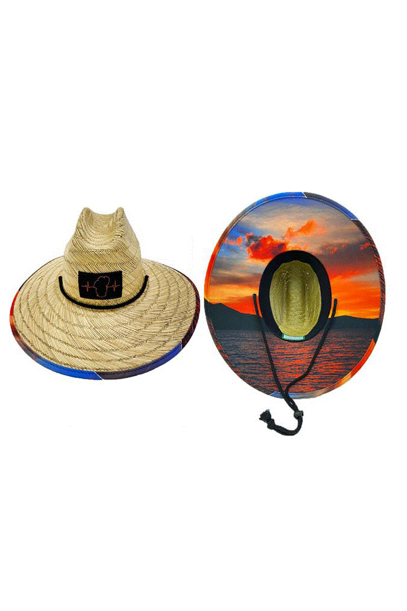 Sunset Straw Hat