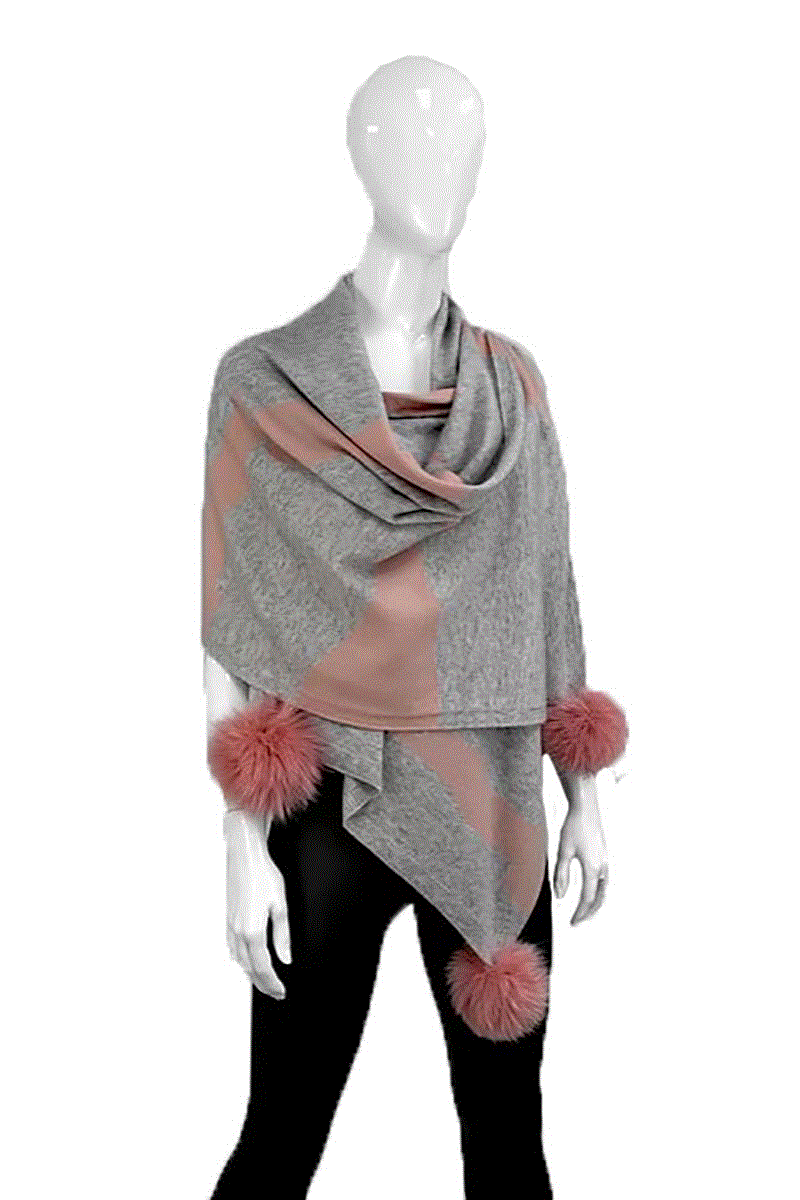 Knitted Camouflage Scarf 