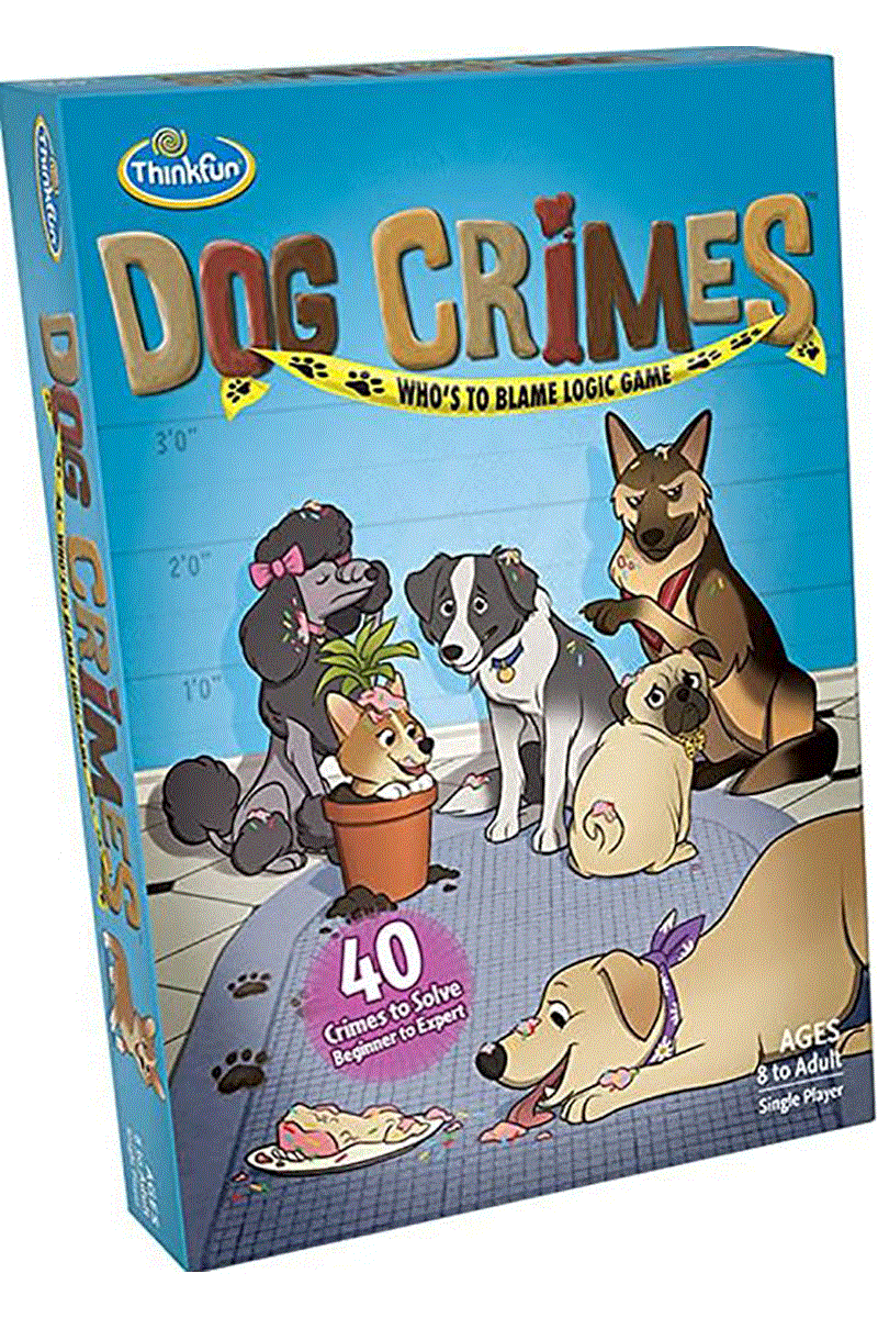 Dog Crimes Who's to Blame Logic Game