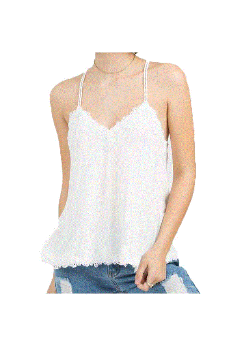 Sleeveless Rayon Jersey Top