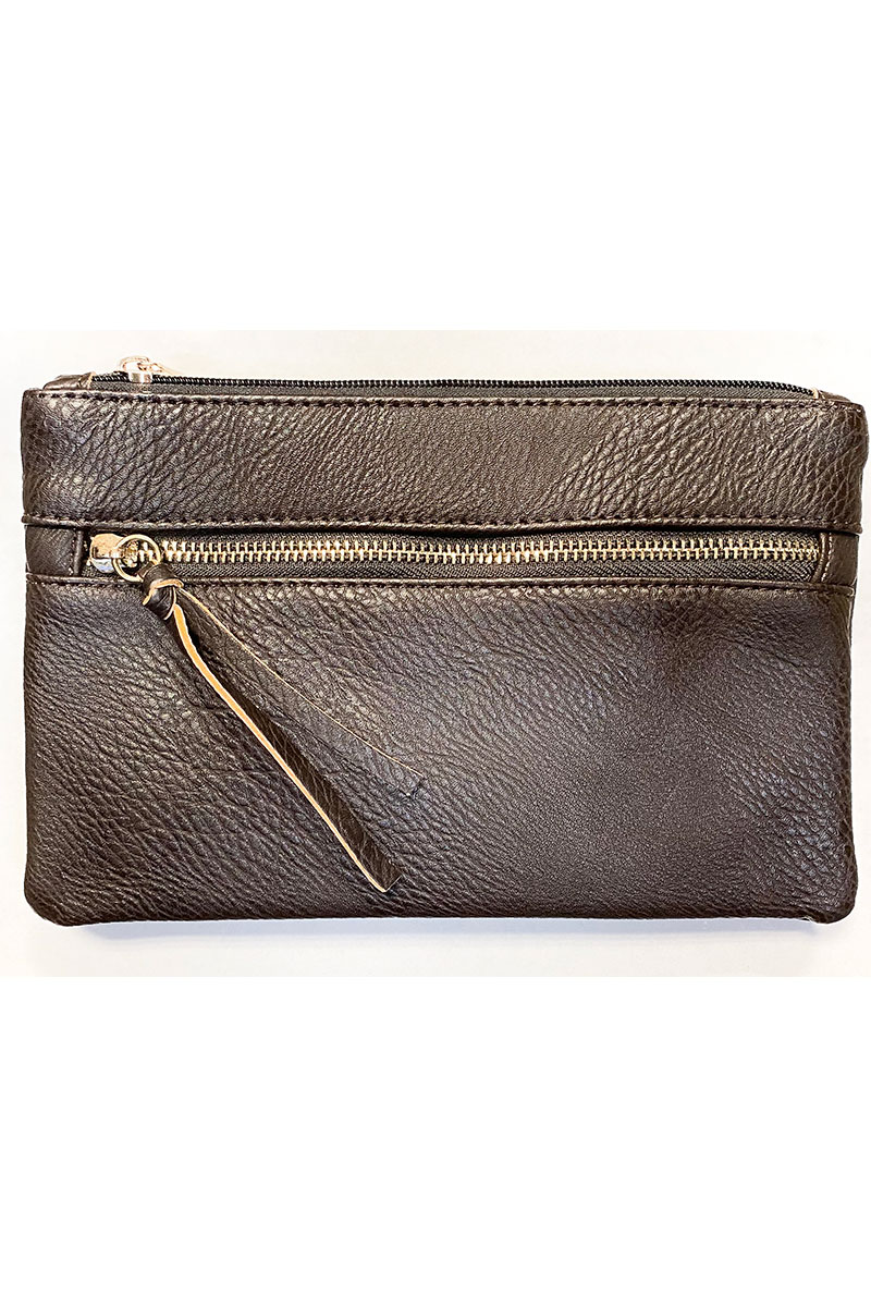 Double Zip Crossbody