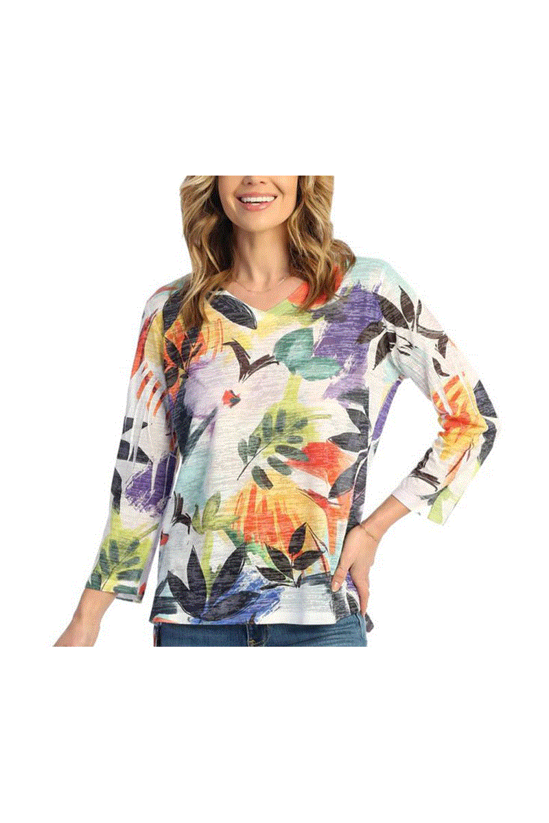 Tropical Tunic Top