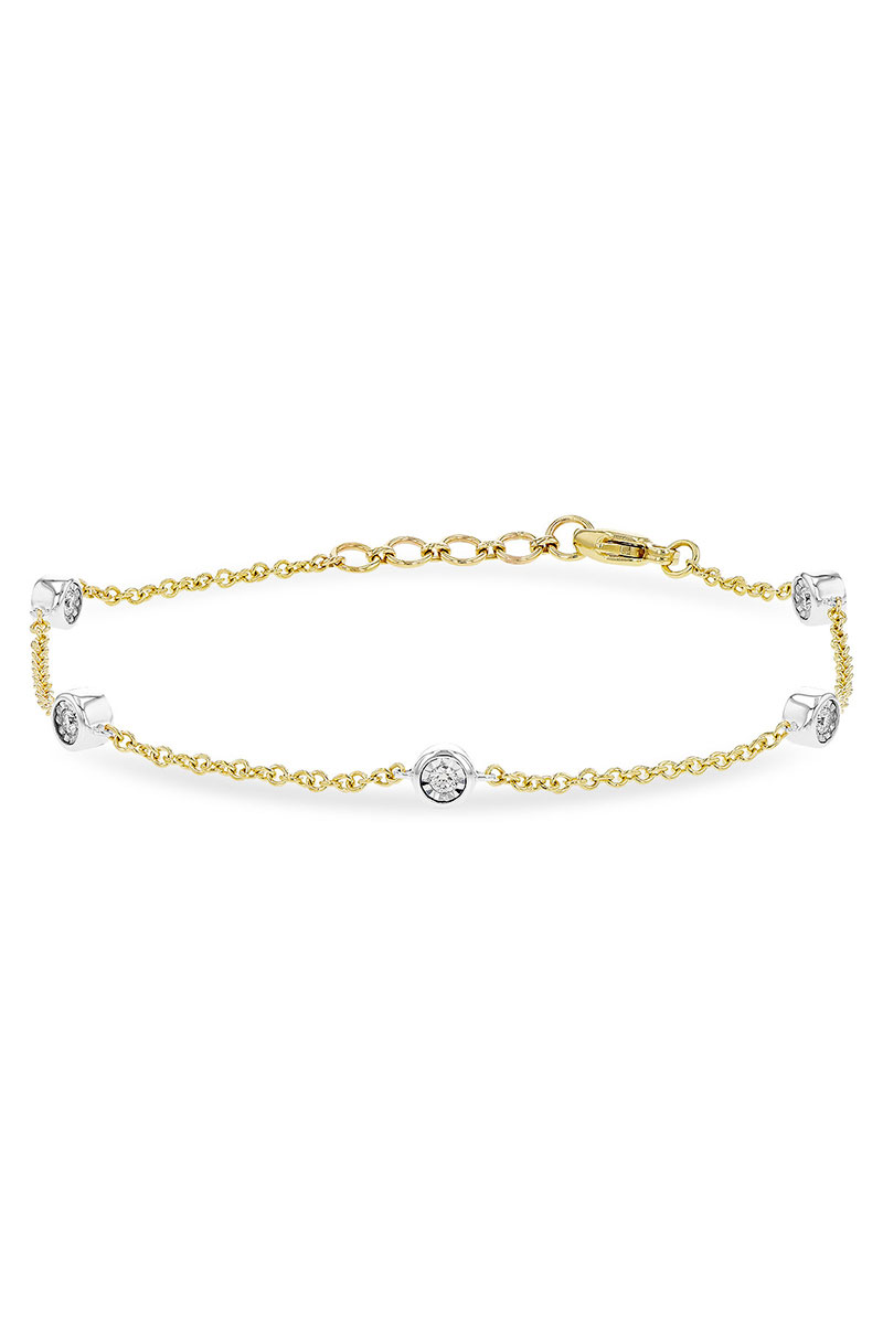 Diamond Chain Bracelet