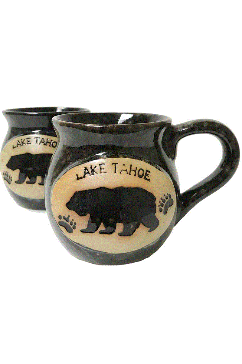 Pot Belly Ceramic Lake Tahoe Mug