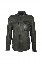 Cove Black Leather Jacket