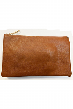 Folded Clutch with Zipper