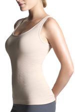Scoop Neck Tank with Shaping Panel