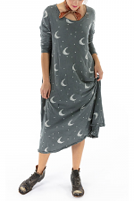 Crescent Moon and Stars Dylan T Dress