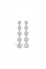 5 Stone Dangle Diamond Earring