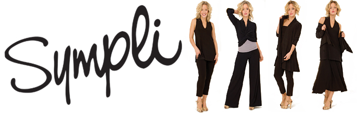 Sympli clothing, comfortable, lightweight, the perfect travel wear separates for women.